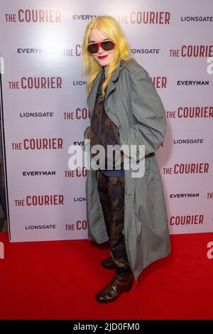 Le celebrità partecipano a Gala Screening del corriere a Everyman Broadgate featuring: PAM Hogg dove: Londra, Regno Unito quando: 09 ago 2021 Credit: Phil Lewis/WENN Foto Stock