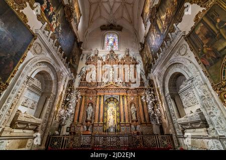 Cappella della Virgen de la Antigua nella Cattedrale di Siviglia, Siviglia, Spagna Foto Stock