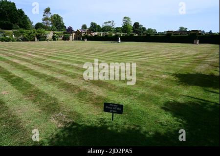 Hever, Kent, UK- Giugno 17 2022: Hever Castle nel kent la casa d'infanzia di Anne Boleyn. Foto Stock