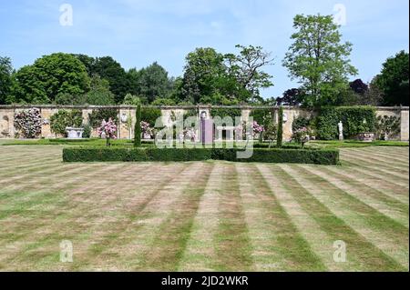 Hever, Kent, UK- Giugno 17 2022: Hever Castle nel kent la casa d'infanzia di Anne Boleyn. Foto Stock