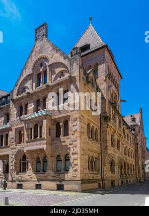 l'ordinariato episcopale nel centro storico di Friburgo in Breisgau. Baden Wuerttemberg, Germania, Europa Foto Stock