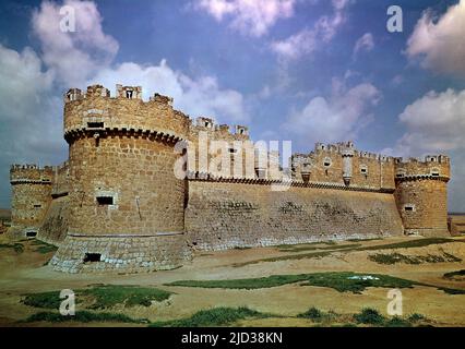 CASTILLO - S XVI Località: CASTILLO. GRAJAL DE CAMPOS. LEON. SPAGNA. Foto Stock