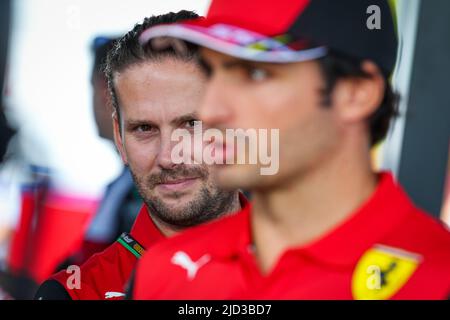 Montreal, Canada. 17th giugno 2022. Durante la Formula 1 AWS Grand Prix du Canada 2022, 9th round del FIA Formula uno World Championship 2022, sul circuito Gilles Villeneuve, dal 17 al 19 giugno 2022 a Montreal, Canada - Foto Florent Gooden / DPPI Credit: DPPI Media / Alamy Live News Foto Stock