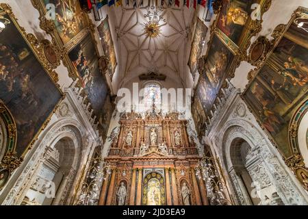 Cappella della Virgen de la Antigua nella Cattedrale di Siviglia, Siviglia, Spagna Foto Stock