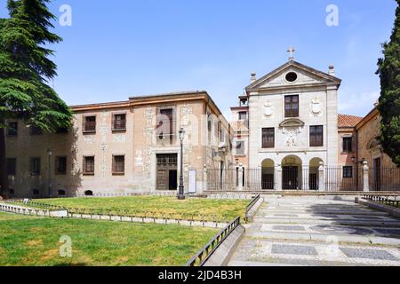 Il Real Monasterio de la Encarnación, noto anche come Monastero reale dell'Incarnazione. Fondato dalla Regina Margherita d'Austria. Monastero di Recollet Augustines, Madrid Spagna. Foto Stock