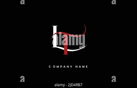 LT, TL Alphabets lettere Logo Monogramma Illustrazione Vettoriale