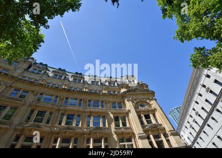 Finsbury Circus, Square Mile, City of London, Regno Unito Foto Stock