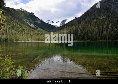 I laghi Joffre - i laghi glaciali più accessibili in tutta la Columbia Britannica Foto Stock