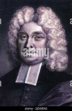 JOHN NESBITT non conformista churchman Colorizzato versione di : 10167213 Data: 1661 - 1727 Foto Stock