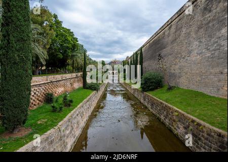 Attrazioni di Palma, Maiorca, Spagna Foto Stock