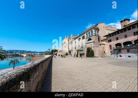 Attrazioni di Palma, Maiorca, Spagna Foto Stock