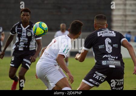 Limeira, Brasile. 18th giugno 2022. SP - Limeira - 06/18/2022 - BRASILIANO D 2022, INTER DE LIMEIRA X FERROVIARIA - gioco tra Inter de Limeira e Ferroviaria, valido per la serie Brasileirao D 2022, allo stadio Major Levy Sobrinho, a Limeira Foto: Roberto Gardinalli/AGIF/Sipa USA Credit: Sipa USA/Alamy Live News Foto Stock