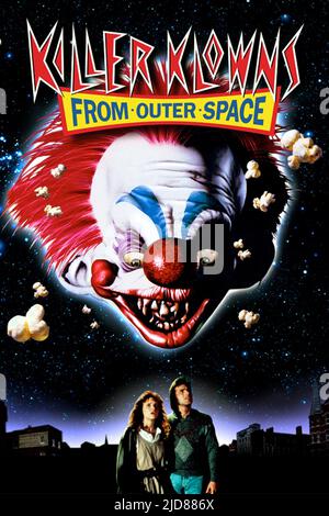 CLOWN, SNYDER, CRAMER, KILLER KLOWNS DALLO SPAZIO ESTERNO, 1988, Foto Stock