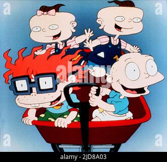 LIL,PHIL,CHUCKIE,TOMMY, RUGRATS, 1991 Foto Stock