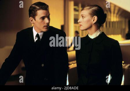 HAWKE,THURMAN, GATTACA, 1997 Foto Stock