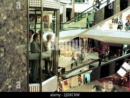 ALLEN,MIDLER, scene da un mall, 1991 Foto Stock