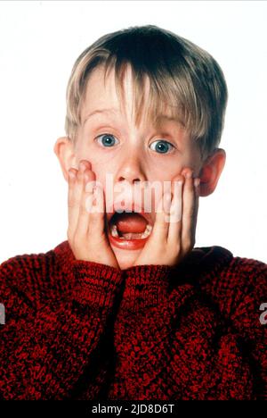 MACAULAY CULKIN, casa da soli, 1990 Foto Stock