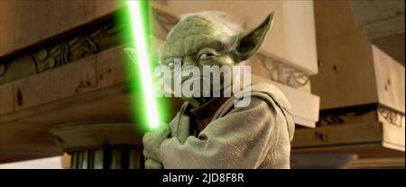 YODA, GUERRE STELLARI: EPISODIO III - VENDETTA DEL SITH, 2005, Foto Stock