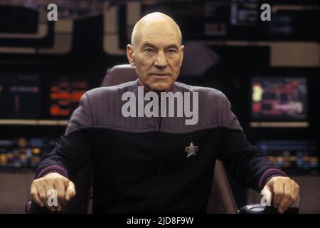 PATRICK STEWART, STAR TREK: NEMESIS, 2002, Foto Stock