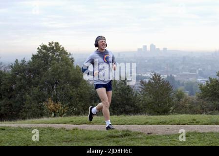 SIMON PEGG, CORRERE FAT BOY RUN, 2007, Foto Stock