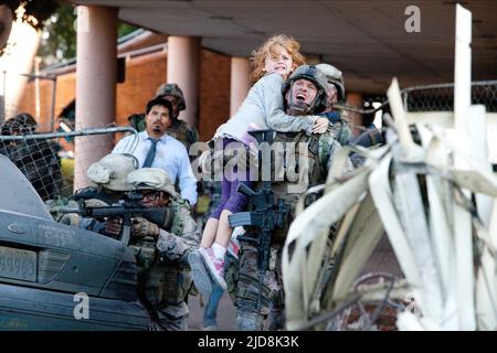 AARON ECKHART, BATTAGLIA LOS ANGELES, 2011, Foto Stock