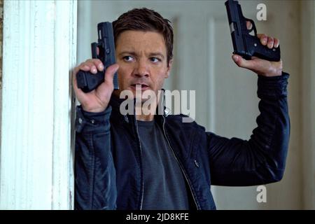 JEREMY RENNER, L'EREDITÀ DI BOURNE, 2012, Foto Stock