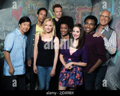 JEONG,PUDI,JACOBS,MCHALE,MARRONE,BRIE,GLOVER,CHASE, COMMUNITY, 2009, Foto Stock