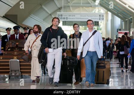 GALIFIANAKIS, COOPER, BARTHA, HELMS, THE HANGOVER PARTE II, 2011, Foto Stock