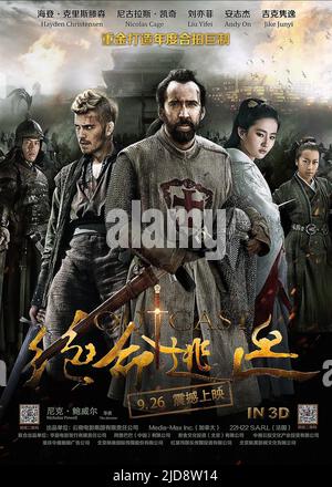 CHRISTENSEN, GABBIA, POSTER, OUTCAST, 2014, Foto Stock