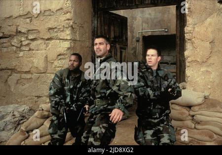 CUBE, CLOONEY, WAHLBERG, THREE KINGS, 1999, Foto Stock