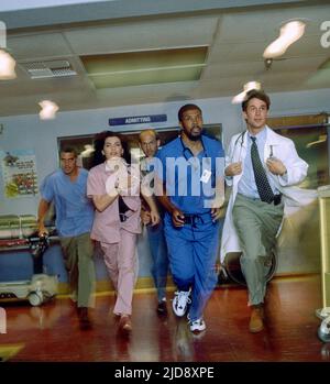 CLOONEY,MARGULIES,EDWARDS,SALLE,WYLE, ER : STAGIONE 5, 1998, Foto Stock