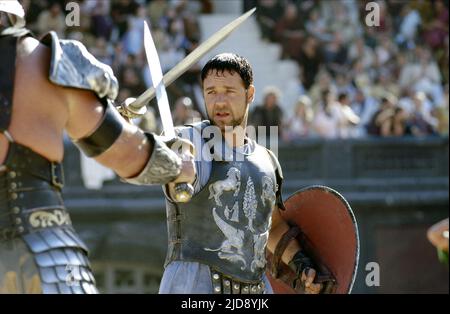 RUSSELL CROWE, GLADIATOR, 2000, Foto Stock