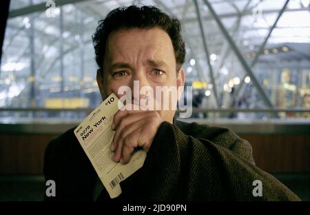 TOM HANKS, IL TERMINALE, 2004, Foto Stock