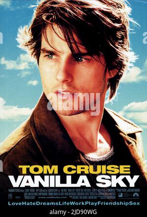 TOM CRUISE, CIELO ALLA VANIGLIA, 2001, Foto Stock