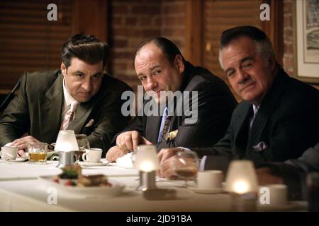 ZANDT,GANDOLFINI,SIRICO, IL SOPRANO : STAGIONE 6, 2006, Foto Stock