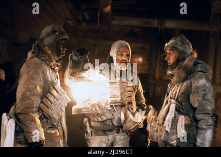 RUSSELL,CARTER,MOFFAT, THE THING, 1982, Foto Stock