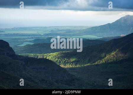 Il Black River Gorges National Park a Mauritius, Africa Foto Stock