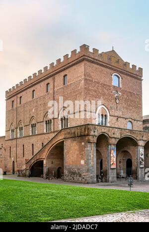 Museo Emilio Greco in Piazza del Duomo, Orvieto, Umbria, Italia Foto Stock