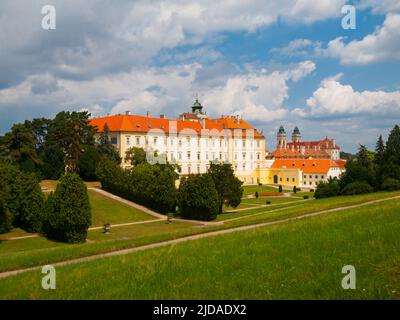 Valtice Chateau Foto Stock