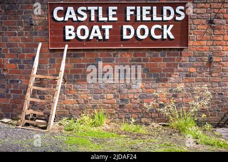 Castle Fields, il Black Country Living Museum, West Midlands UK 2022 Foto Stock