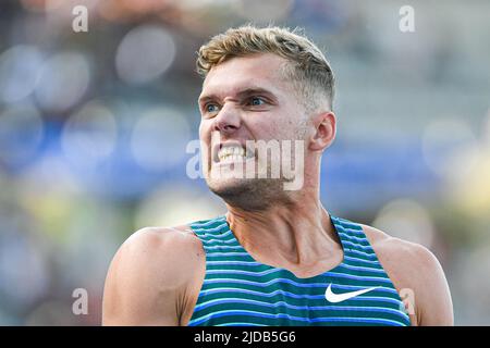 Parigi, Francia. 18th giugno 2022. Kevin Mayer di Francia durante la Wanda Diamond League 2022, Meeting de Paris (atletica) il 18 giugno 2022 allo stadio Charlety di Parigi, Francia - Foto Victor Joly / DPPI Credit: Victor Joly/Alamy Live News Foto Stock