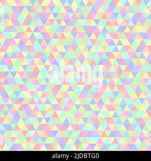 Sfondo a triangolo colorato 3D illustrazione rappresentata Foto Stock