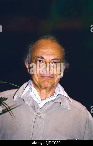 Lorin Maazel, amerikanischer Dirigent, Komponist und violinist, Ritratto, Germania, 1993. Lorin Maazel, direttore, compositore e violinista americano, ritratto, Germania, 1993. Foto Stock