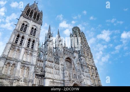Cathédrale Notre-Dame de Rouen, Francia Foto Stock
