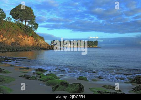 Francia, Finistère Douarnenez, Tristan isola da Tréboul Foto Stock