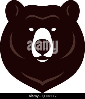 Illustrazione di Brown Bear (Grizzly) Illustrazione Vettoriale
