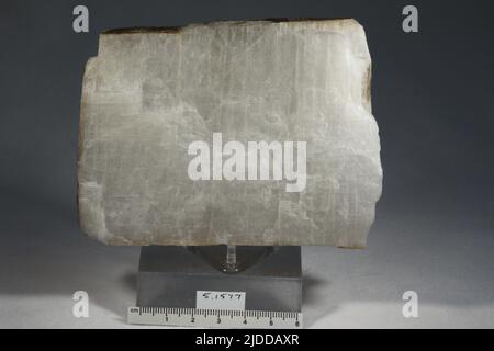 Criolite. Minerali. America del Nord; Danimarca; Groenlandia; Sermersooq; Kangilinnguit Arsukfjorden; Ivittuut Foto Stock