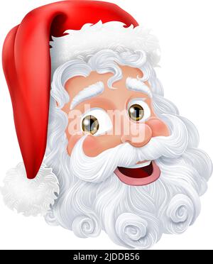 Babbo Natale Babbo Natale il personaggio dei cartoni animati Illustrazione Vettoriale