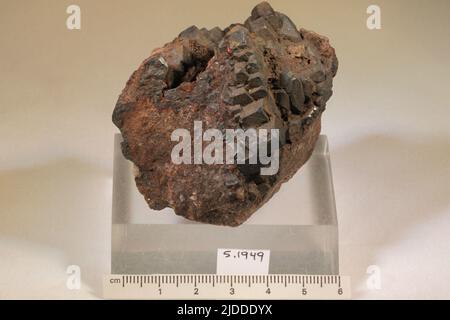 Hematite. Minerali. Nord America; Canada; Nuova Scozia; Digby County; Digby Neck Foto Stock