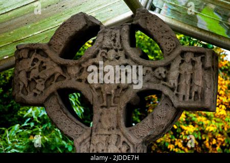 La Market Cross a Kells, Irlanda. Foto Stock